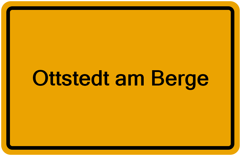 Handelsregister Ottstedt am Berge